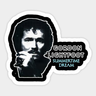 Gordon lightfoot t-shirt Sticker